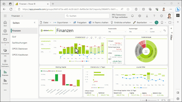 Power BI &Uuml;bersicht