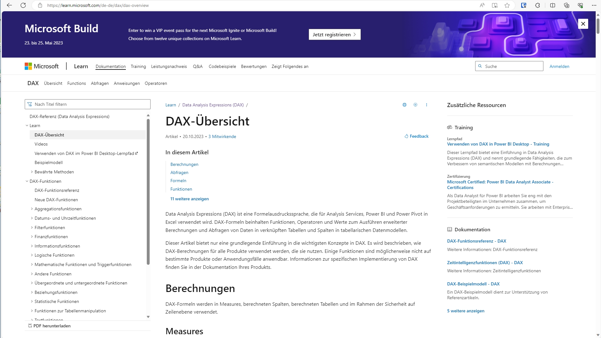 02 DAX &Uuml;bersicht